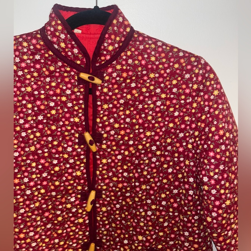 Floral quilted Women's Jacket